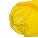 Yellow PVC Polyester Trench Rain Long Coat With Hoodie-RC-PP-YEL44-RK Safety-RK Safety