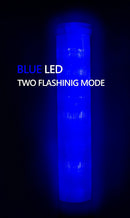 Signal Traffic Wand Baton LED Flashlight with Wrist Strap - Blue-RK Safety-RK Safety
