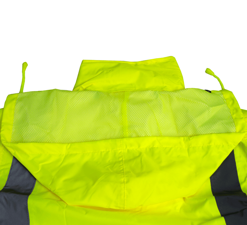 RK Class 3 Rain Suit High Visibility Reflective Black Bottom-RK Safety-RK Safety