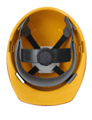 RK Safety RK-HP34 Hard Hat Cap Style with 4 Point Ratchet Suspension (1 EA, Brown)-RK Safety-RK Safety