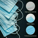 50 unit Disposable Face Masks 3 Ply Non-Woven Fabric Soft & Comfortable Safety Filter Cover Guard against Dust, Pollen, Smoke, Air Pollution, etc.-RK Safety-RK Safety