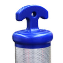 Traffic 42" Delineator Posts with 13 lbs Bases, Blue-RK Safety-RK Safety