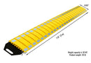 RK Safety RK-PSH10 PU Portable Folding Traffic Control Calming Speed Bump, 10' Long x 9-3/4 Wide …-RK Safety-RK Safety