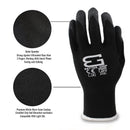 Micro Foam Nitrile Coated Nylon Work Glove - BGFLEXMF-BK-Better Grip-RK Safety