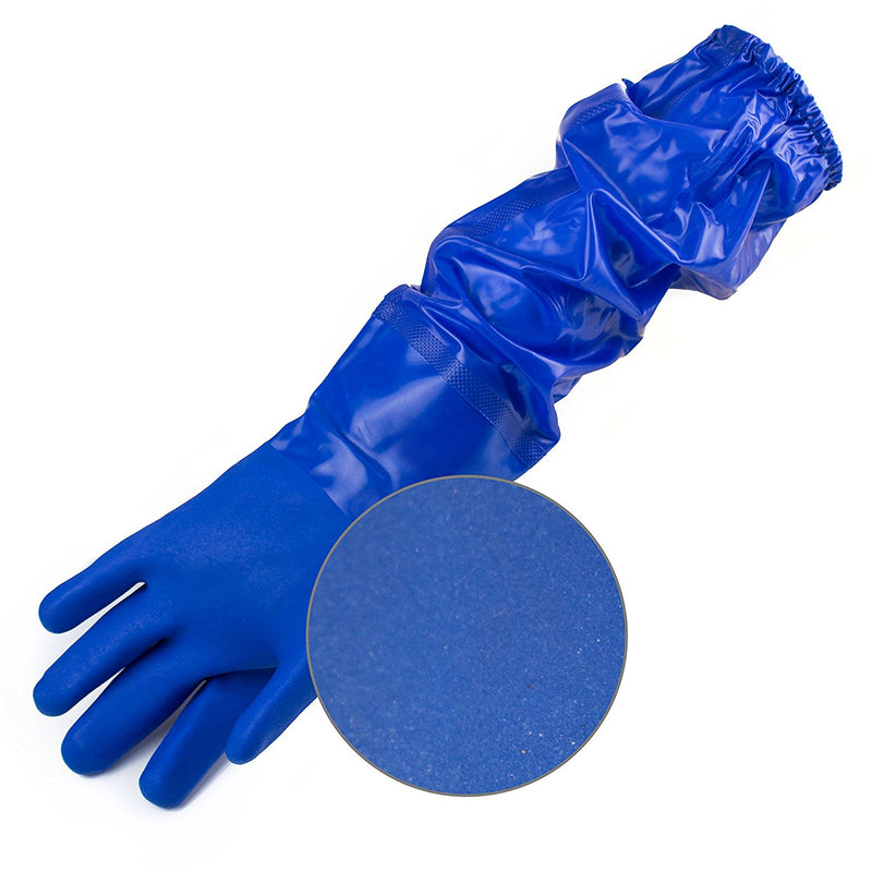 Better Grip Premium Double Coated 23 inch PVC Chemical Resistant Gloves-BG26PVC-BLU-Better Grip-RK Safety