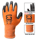 Level 5 Cut Resistant Shell PU Coating Work Gloves for Smart Phone-OR-Better Grip-RK Safety