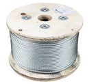 RK Wire Rope, 7x19 Galvanized Aircraft Steel Cable, 1/4-Inch, 500 Feet-RK Safety-RK Safety