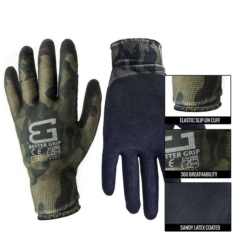 Better Grip® Ultra Thin Sandy Latex Coated Gloves - BGSMT1-Better Grip-RK Safety
