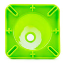 12" PVC Traffic Safety Cones, Plain - Lime-RK Safety-RK Safety