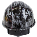 RK Safety RK-HP34-WOLVES Wolves Designed Hard Hat Cap Style with 4 Point Ratchet Suspension-RK Safety-RK Safety