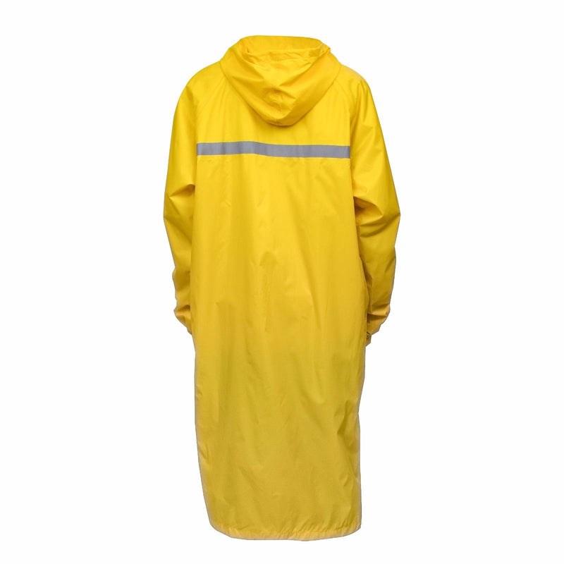 Men's Waterproof Long Raincoat PVC Trench Coat - Yellow-RK Guard-RK Safety