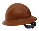 RK Safety RK-HP44-DESIGN, Hard Hat Brim Style with 4 Point Ratchet Suspension (1 EA, Brown)-RK Safety-RK Safety