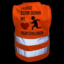 RK Safety Hi Vis Kids Safety Vest - Orange-New York Hi-Viz Workwear-RK Safety