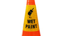 RK Safety “Wet Paint” Bright Reflective Cone Message Sleeve, [Cone Not Included]-RK Safety-RK Safety