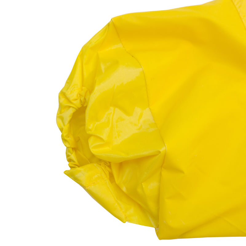 Yellow PVC Polyester 3-Piece Rain Suit | Jacket, Hoodie, Pants-RW-PP-YEL33-RK Safety-RK Safety