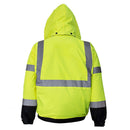 Men's ANSI Class 3 High Visibility Bomber Safety Jacket - WJ9012-New York Hi-Viz Workwear-RK Safety