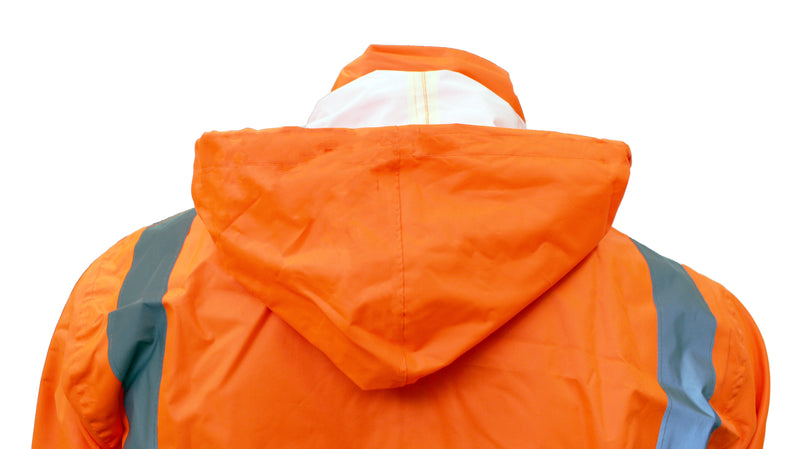 RK Class 3 Rain Suit High Visibility Reflective Black Bottom-RK Safety-RK Safety