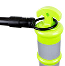 Traffic 42" Delineator Posts with 13 lbs Bases, Lime-RK Safety-RK Safety