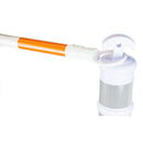 Traffic 42" Delineator Posts with 13 lbs Bases, White-RK Safety-RK Safety