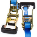 NK Ratchet Tie Down 4-Pack Set with S hook, 1 Inch 15-Feet (Pack of 4)-NK-R154PK-NK-RK Safety