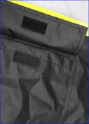 RK Safety TBK77 Class 3 Rainwear Reflective Hi-Viz Black Bottom Long Rain Coat(Black)-RK Safety-RK Safety