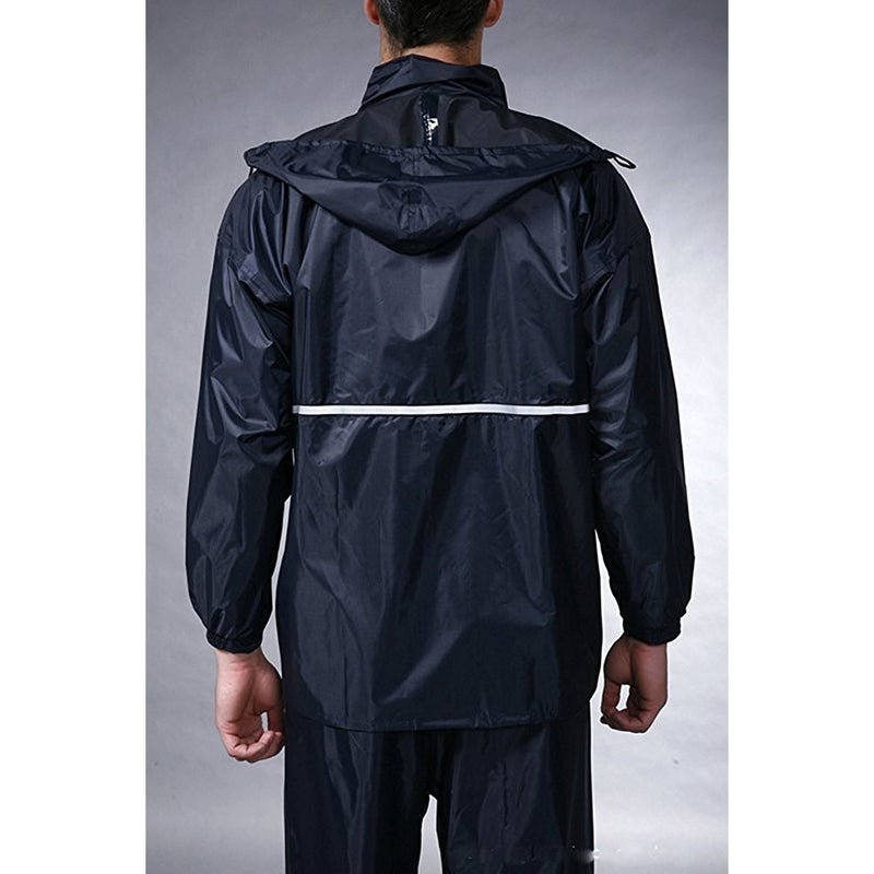 RK Premium Men's Waterproof Hooded Rain Suit, Reflective Strip-RK Guard-RK Safety