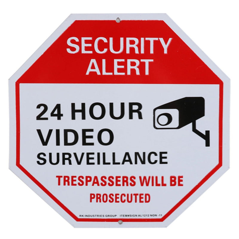 RK Video Surveillance Sign, Legend "24 Hour Video Surveillance"-RK Safety-RK Safety