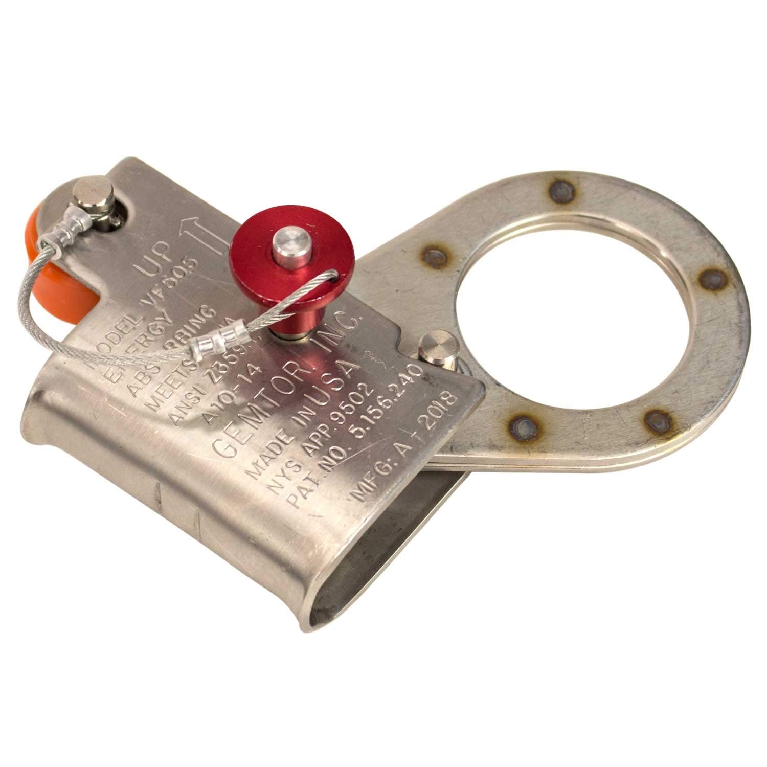 Automatic Rope Grab Fall Protection RK Fall Protection VF505 5/8-Inch Automatic Energy Absorbing Rope Grab