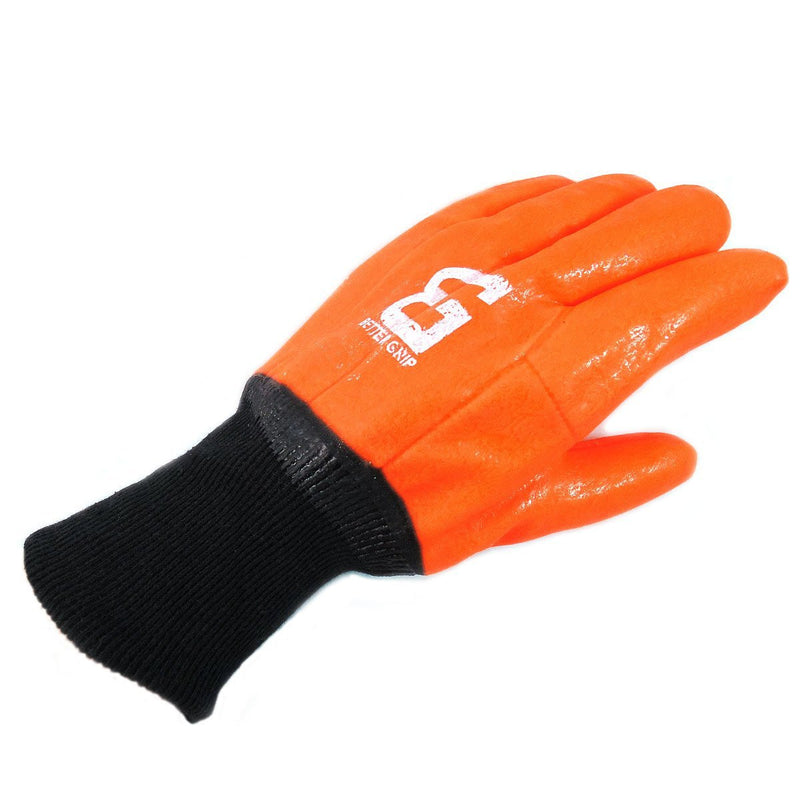 Better Grip® Sandy finished High Vis PVC Coated Gloves - BG105ORGKW-Better Grip-RK Safety