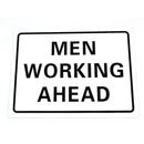 RK MEN2418 Traffic Sign, Legend "MEN WORKING AHEAD", 24"L x 18"H-RK Safety-RK Safety