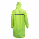 Men's Waterproof Long Raincoat PVC Trench Coat - Lime-RK Guard-RK Safety