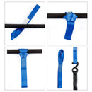 NK-STRAP1X10 Soft Loop Tie Down Strap (Pack of 4)-NK-RK Safety