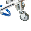 NK HTA-7B Heavy Duty 2 in 1 Senior Convertible Aluminum Hand Truck, Fully Assembled without Wheels, Flat Free Wheels-NK-RK Safety