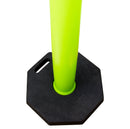 Traffic 42" Delineator Posts with 13 lbs Bases, Lime-RK Safety-RK Safety