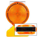 Rechargeable Solar Barricade Amber LED Warning Lights - BLIGHT-ST-RK Safety-RK Safety