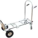 NK HTA-7A Heavy Duty 2 in 1 Junior Convertible Aluminum Hand Truck, Fully Assembled without Wheels, Flat Free Wheels-NK-RK Safety