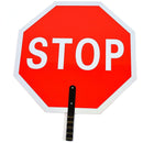 RK STSL Stop/Slow Paddle Sign, Aluminum, 6" Polygrip Handle-RK Safety-RK Safety