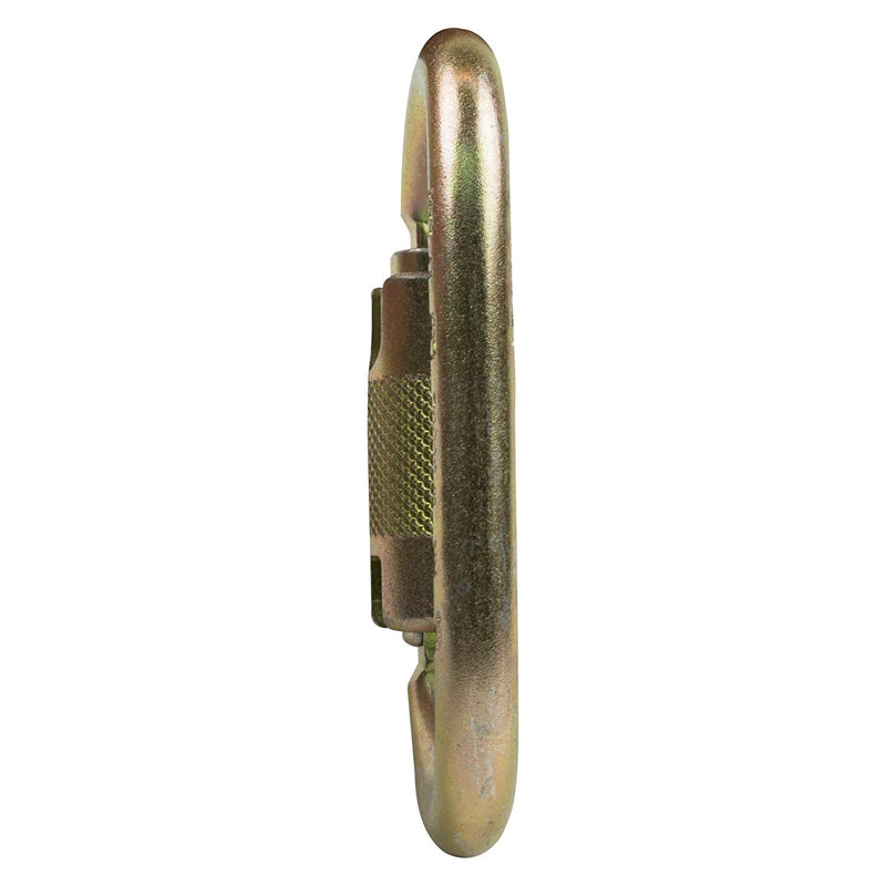 Spidergard SPSC002 Twist Locking Alloy Oval-Shaped Steel Carabiner-Spidergard-RK Safety