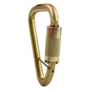 Spidergard SPSC003 Alloy Steel Carabiner, Twist Lock, 3,600 lb (16kN) Gate with Captive Pin-Spidergard-RK Safety