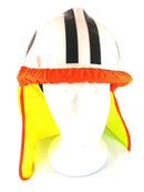 Sun Shade Hi-Viz Yellow/Reflective Stripe Hard Hat Accessory-New York Hi-Viz Workwear-RK Safety