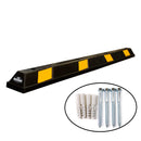 RKBP Heavy Duty Rubber Parking Curb, Parking Block for Car and trailer stop aid-22, 36, 72 Inch, 237KIT-Parking Block-RK Safety