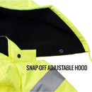 Men's ANSI Class 3 High Visibility Bomber Safety Jacket - WJ9012-New York Hi-Viz Workwear-RK Safety