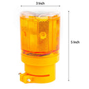 Solar Powered Emergency LED Strobe Lamp Lights - WLIGHT-ST-YW-RK Safety-RK Safety