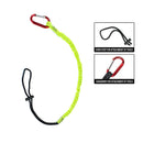 Spidergard 3 ft Tool Lanyard with Single Carabiner, Lime-NK-RK Safety
