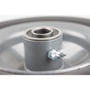 NK 8" x 3.5" Solid Rubber Flat Free Tubeless Wheel - WFF8-NK-RK Safety