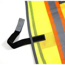 Contractor Safety Vest with Reflective Stripes - 8001 & 8002 (Orange, Lime)-New York Hi-Viz Workwear-RK Safety