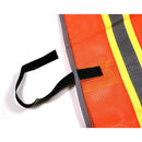 Contractor Safety Vest with Reflective Stripes - 8001 & 8002 (Orange, Lime)-New York Hi-Viz Workwear-RK Safety