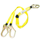 Spidergard SPLD201 6 ft Energy-Absorbing Double Leg Lanyard with Hooks-Spidergard-RK Safety