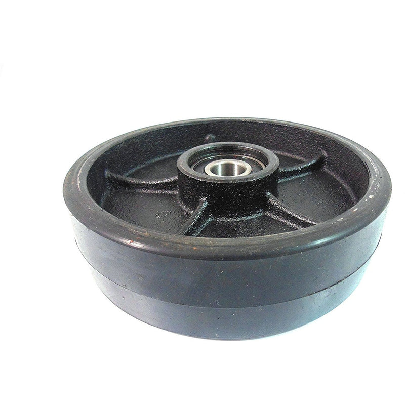 Pallet Jack Steer PU Wheel- 7" Diameter x 2" Wide 20 mm ID-NK-RK Safety