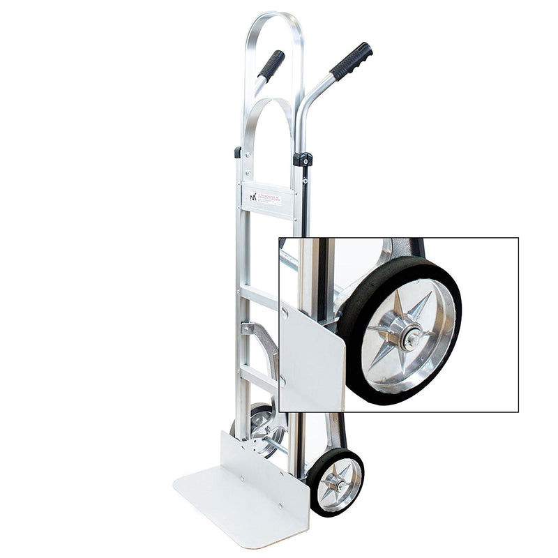 NK 8" x 1 5/8" Aluminum Heavy Duty Wheel for Hand Trucks-NK-RK Safety